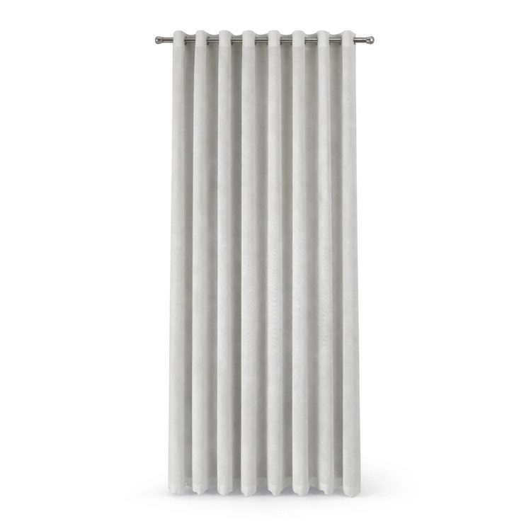 پرده تور بافت لوزی_رنگ طوسی روشن