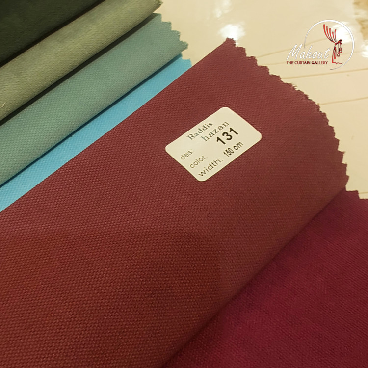 پرده آماده هازان کد ۱۳۱ - رنگ بنفش روشن